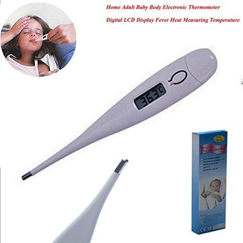 fish Startseite Menschen Erwachsener Baby Body Elektronische Thermometer Digital-LCD-Display-Fieber-Hitze Temperaturmessgerat