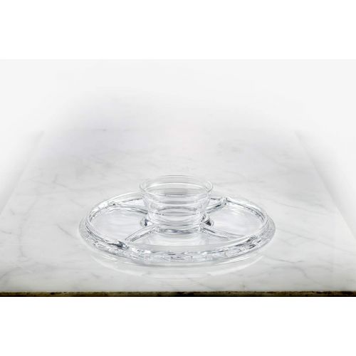  Fisher Home Products Cake Stand with Dome (8-in-1 Design) Multifunctional Serving Platter for Kitchens, Dining Rooms | Pedestal or Cover Use | Elegant Glass Durability