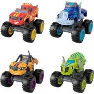 Fisher-Price Blaze and The Monster Machines Racers 4 Pack, Set of die-cast Metal Push-Along Vehicles for Preschool Kids Ages 3 Years and Older (Amazon Exclusive)