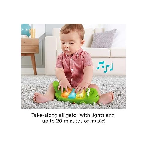 피셔프라이스 Fisher-Price Baby to Toddler Toy 3-in-1 Sit-to-Stand Activity Center with Music Lights and Spiral Ramp, Jazzy Jungle