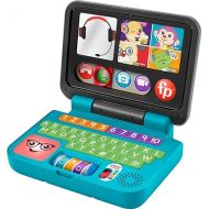 Fisher-Price Baby & Toddler Toy Laugh & Learn Let’s Connect Laptop Pretend Computer with Smart Stages for Infants Ages 6+ Months?