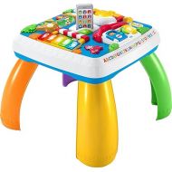 Fisher-Price Baby to Toddler Toy Laugh & Learn Around the Town Learning Activity Table with Music & Lights for Infants Ages 6+ Months? (Amazon Exclusive)