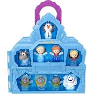 Fisher-Price Little People Toddler Toy Disney Frozen Carry Along Castle Case Playset with Figures for Pretend Play Kids Ages 18+ Months?