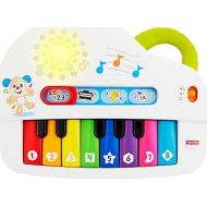 Fisher-Price Baby Toy Laugh & Learn Silly Sounds Light-Up Piano Musical Instrument with Learning Songs for Infants Ages 6+ Months?