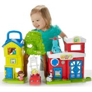 Fisher-Price Little People Toddler Toy Animal Rescue Playset with Lights Sounds Figures & Vehicles for Ages 1+ Years