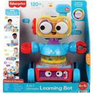 Fisher-Price Baby Toddler & Preschool Toy 4-in-1 Learning Bot with Music Lights & Smart Stages Content for Ages 6+ Months (Amazon Exclusive)