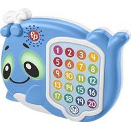 Fisher-Price Linkimals Toddler Learning Toy 1-20 Count & Quiz Whale with Interactive Lights & Music for Ages 18+ Months