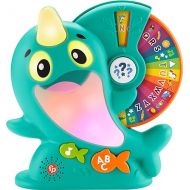 Fisher-Price Toddler Toy Linkimals Learning Narwhal Game for Ages 18+ Months, Compatible Only with Linkimals Items