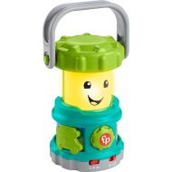 Fisher-Price Baby Learning Toy Laugh & Learn Camping Fun Lantern, Pretend Camping Gear with Lights & Music for Infants Ages 6+ Months