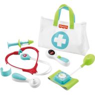 Fisher-Price Doctor Playset Medical Kit 7-Piece Toy for Dress Up and Preschool Pretend Play Ages 3+ Years