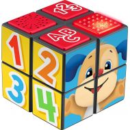Fisher-Price Laugh & Learn Baby Learning Toy Puppy’s Activity Cube with Lights Music & Fine Motor Activities for Ages 9+ Months
