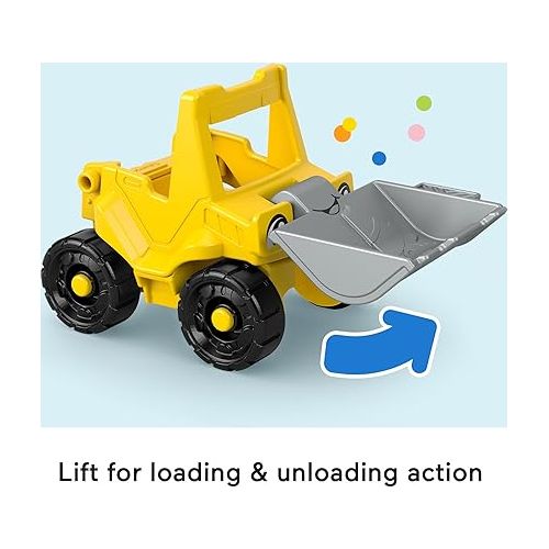 피셔프라이스 Fisher-Price Little People Toddler Playset Activity Vehicles Toy Set with 10 Toys for Preschool Pretend Play Ages 1+ Years