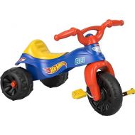 Fisher-Price Hot Wheels Toddler Tricycle Tough Trike Toy Bike with Handlebar Grips & Storage for Preschool Kids Ages 2+ Years? (Amazon Exclusive)