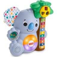 Fisher-Price Baby Learning Toy Linkimals Counting Koala with Interactive Lights & Music for Infants Ages 9+ Months. Compatible Only with Linkimals Items
