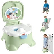 Fisher-Price Toddler Toilet 3-in-1 Puppy Perfection Potty Training Seat and Step Stool with Removable Ring