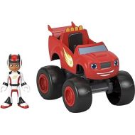 Fisher-Price Blaze and The Monster Machines Toy Truck & Figure Set, Blaze & AJ, Preschool Racing Play Ages 3+ Years