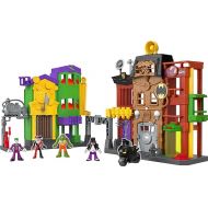 Fisher-Price Imaginext DC Super Friends Batman Toy, Crime Alley Playset with Figures & Accessories for Preschool Kids Ages 3+ Years