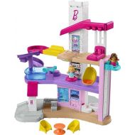 Fisher-Price Little People Barbie Toddler Toy Little DreamHouse Playset with Music Lights & Figures for Pretend Play Kids Ages 18+ Months?