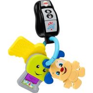 Fisher-Price Baby & Toddler Toy Laugh & Learn Play & Go Keys with Lights & Music for Pretend Play Infants Ages 6+ Months?