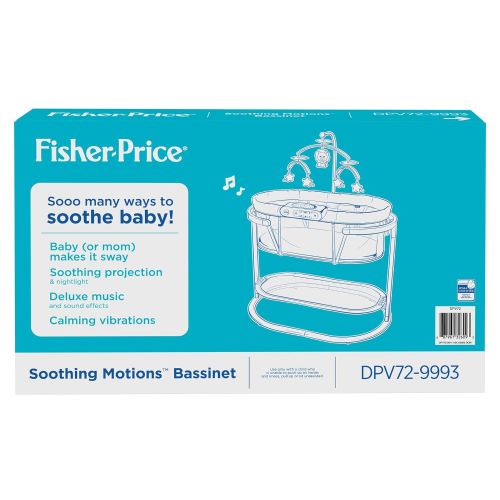 피셔프라이스 Fisher-Price Soothing Motions Bassinet, Windmill