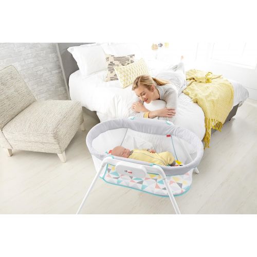 피셔프라이스 Fisher-Price Soothing Motions Bassinet, Windmill