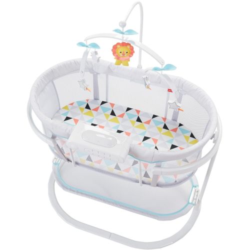 피셔프라이스 Fisher-Price Soothing Motions Bassinet, Windmill