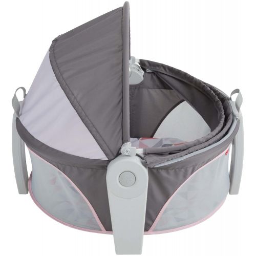 피셔프라이스 Fisher-Price On-The-Go Baby Dome, Gray and White