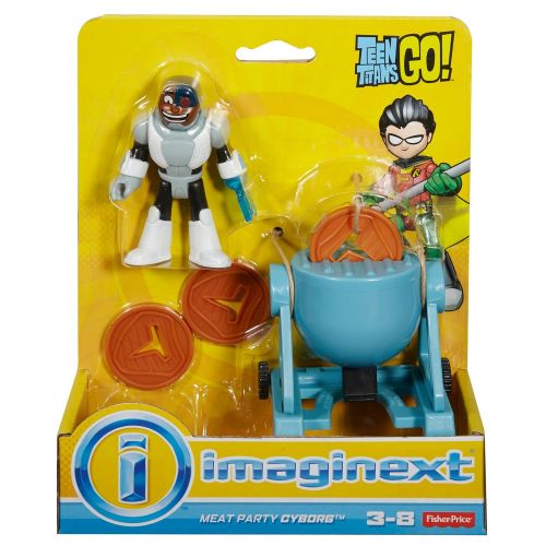 피셔프라이스 Fisher-Price Imaginext Teen Titans Go! Meat Party Cyborg