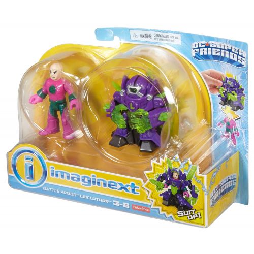 피셔프라이스 Fisher-Price Imaginext DC Super Friends, Battle Armor Lex Luthor