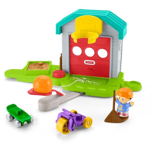 피셔프라이스 Fisher-Price Little People Big Helpers Garage