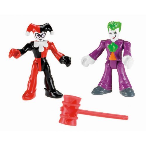 피셔프라이스 Fisher-Price Imaginext DC Super Friends, Joker & Harley Quinn