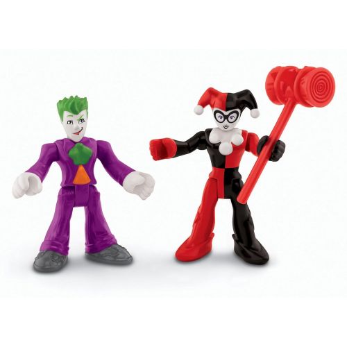 피셔프라이스 Fisher-Price Imaginext DC Super Friends, Joker & Harley Quinn