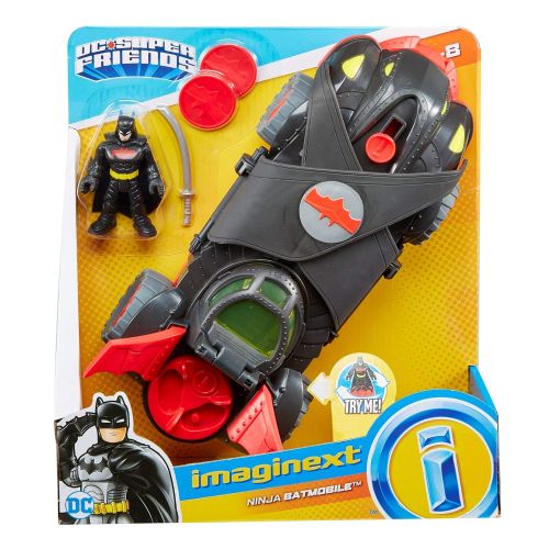 피셔프라이스 Fisher-Price Imaginext DC Super Friends, Ninja Armor Batmobile