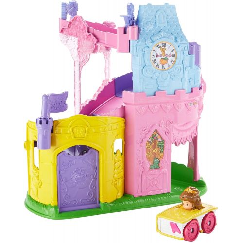 피셔프라이스 Fisher-Price Little People Disney Princess, Wheelies Playset Doll