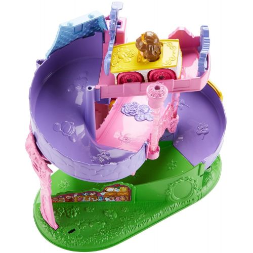 피셔프라이스 Fisher-Price Little People Disney Princess, Wheelies Playset Doll