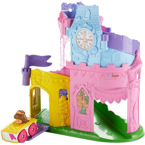 피셔프라이스 Fisher-Price Little People Disney Princess, Wheelies Playset Doll