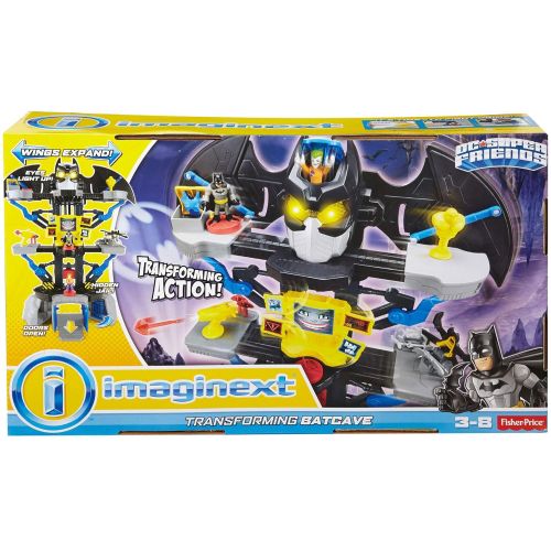 피셔프라이스 Fisher-Price Imaginext DC Super Friends Transforming Batcave