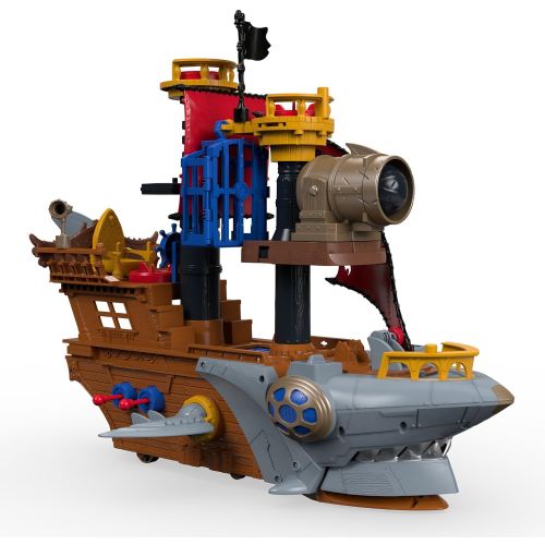 피셔프라이스 Fisher-Price Imaginext Shark Bite Pirate Ship