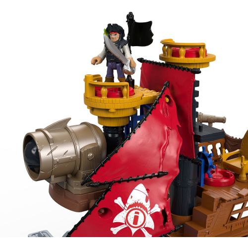 피셔프라이스 Fisher-Price Imaginext Shark Bite Pirate Ship