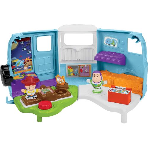 피셔프라이스 Fisher-Price Disney Toy Story 4 Jessies Campground Adventure by Little People