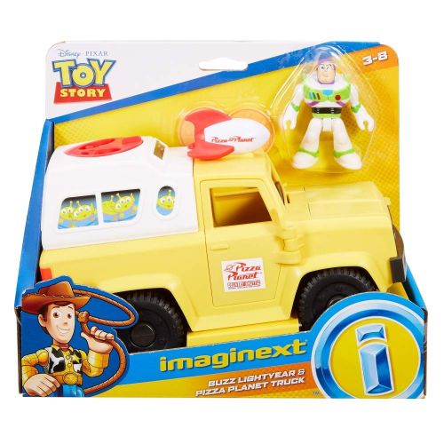 피셔프라이스 Fisher-Price Imaginext Toy Story Buzz Lightyear & Pizza Planet Truck