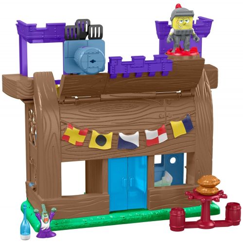 피셔프라이스 Fisher-Price Imaginext Spongebob Squarepants, Krusty Krab Kastle