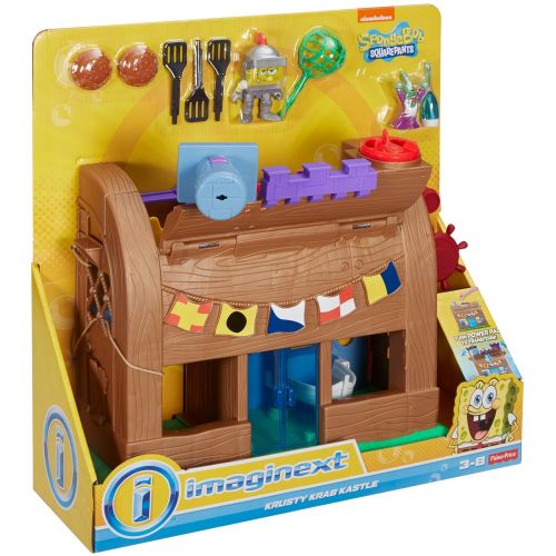 피셔프라이스 Fisher-Price Imaginext Spongebob Squarepants, Krusty Krab Kastle