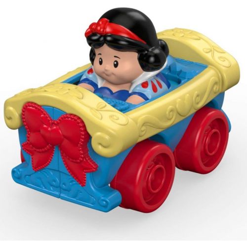 피셔프라이스 Fisher-Price Little People Disney Princess, Wheelies Gift Set (6 Pack) [Amazon Exclusive] (Renewed)