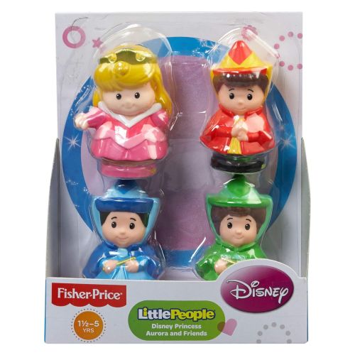 피셔프라이스 Fisher-Price Little People Disney Pricess, Aurora and Friends