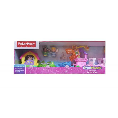 피셔프라이스 Fisher-Price Little People Disney Princess Parade 8-Pack