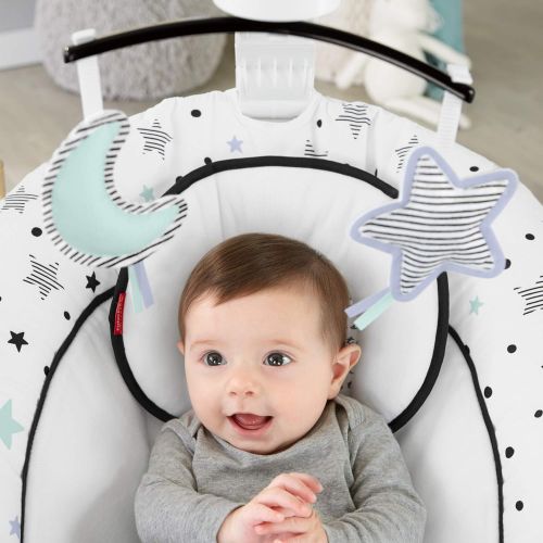 피셔프라이스 Fisher-Price Deluxe Bouncer: See & Soothe, Starry Night