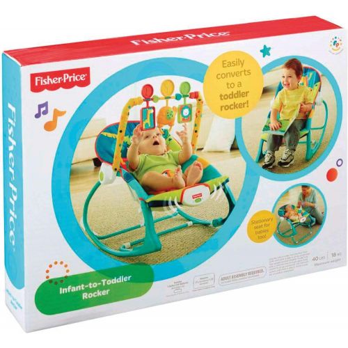 피셔프라이스 Fisher-Price Infant-to-Toddler Rocker,Circus Celebration