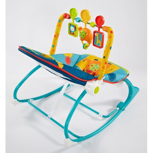 피셔프라이스 Fisher-Price Infant-to-Toddler Rocker,Circus Celebration