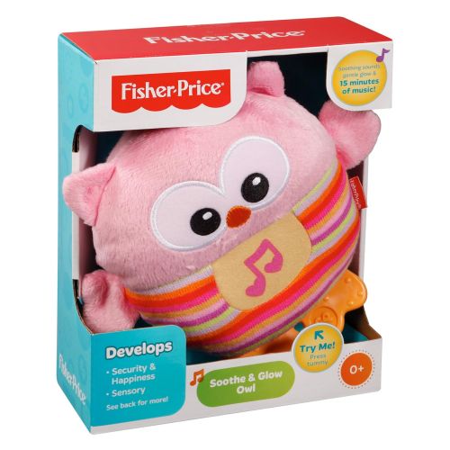 피셔프라이스 Fisher-Price Soothe & Glow Owl, Brown